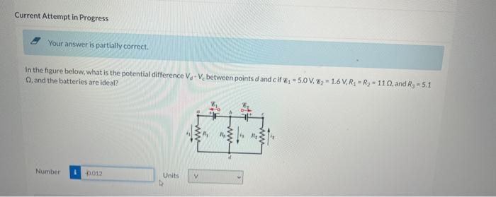 Solved In The Figure Below, What Is The Potential Difference | Chegg.com