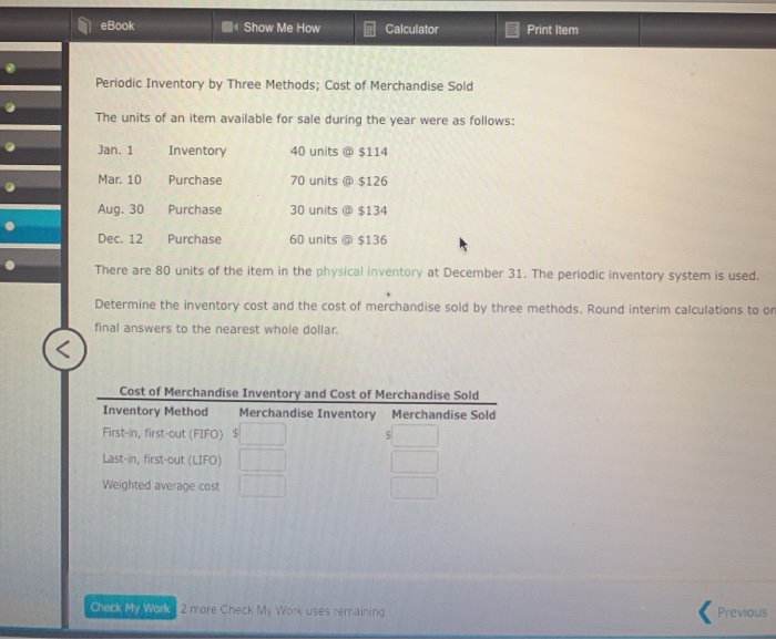 Solved eBook Show Me How Calculator Print Item Periodic | Chegg.com