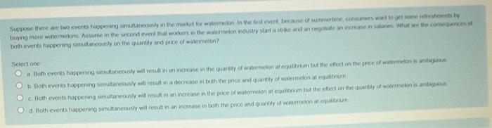 Solved Suppose there are two ever happening simultaneously | Chegg.com