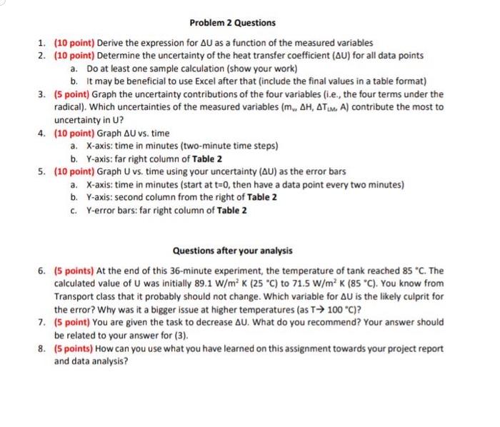 Solved Kindly read the question and answer all parts of the | Chegg.com