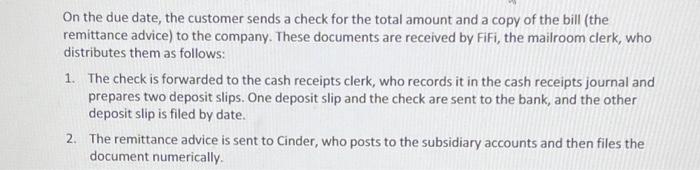the-following-describes-the-revenue-cycle-procedures-chegg