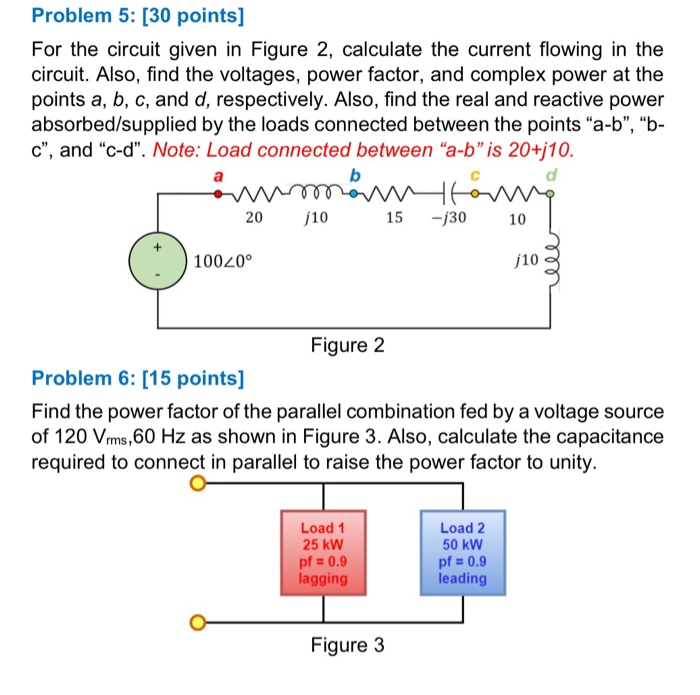 Solved Problem 5: [30 Points] For The Circuit Given In | Chegg.com