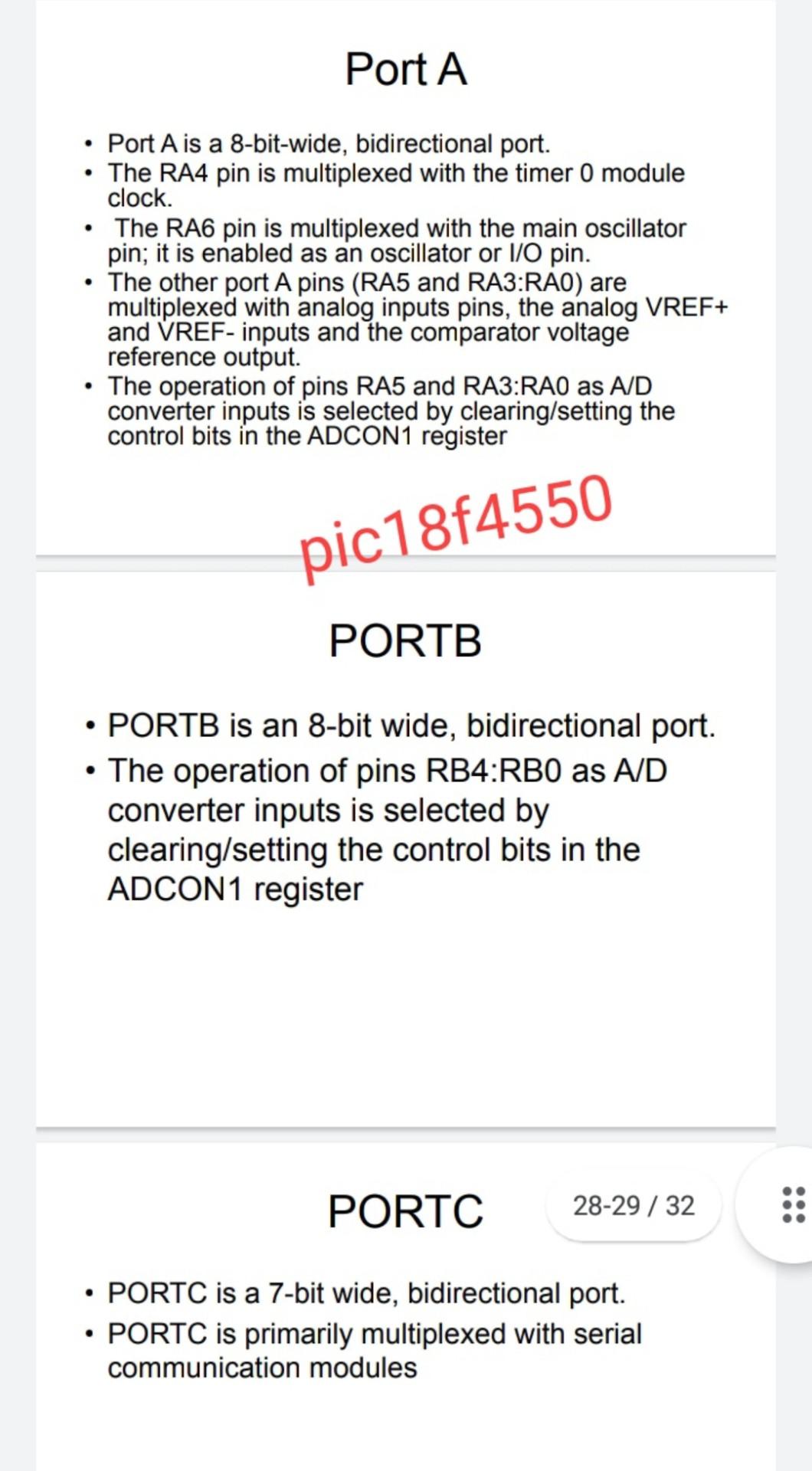 Solved The question is required to use pic 18f4550 and | Chegg.com