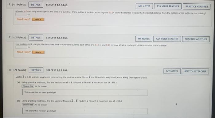 Solved questions one/ three/ six / seven/ eightwill leave | Chegg.com