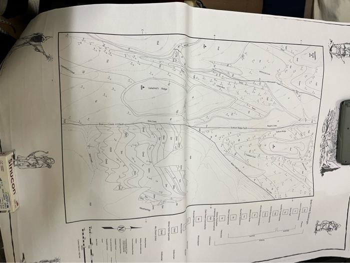 Solved On the Bree Creck Quadrangle map determine the exact | Chegg.com