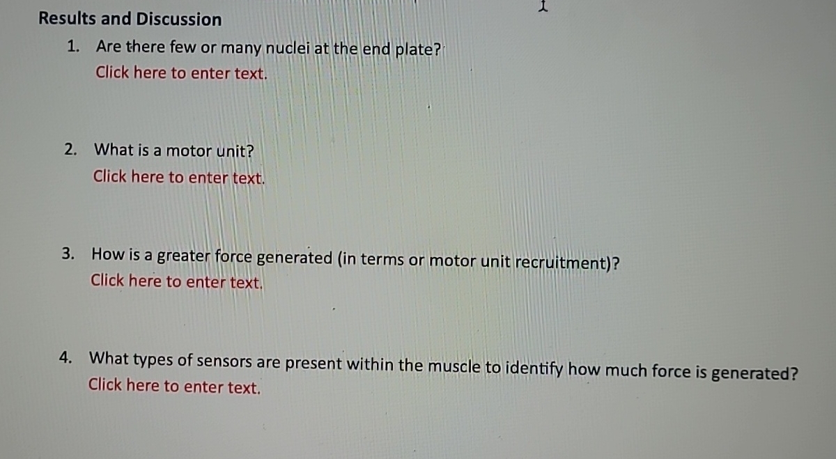 Solved Results and DiscussionAre there few or many nuclei at 