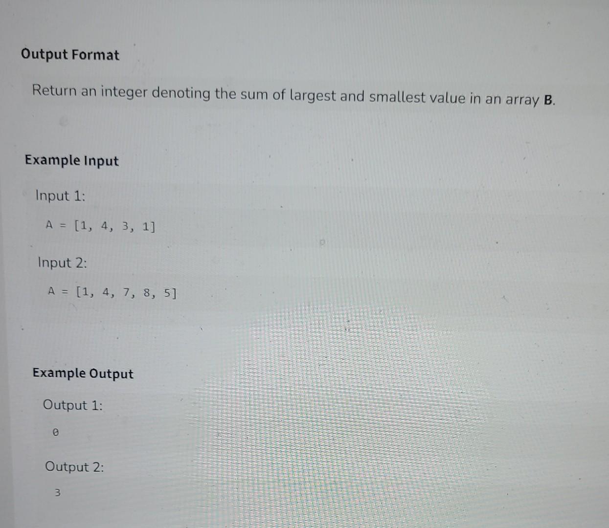 Solved Given an array A of length N Select any value from | Chegg.com