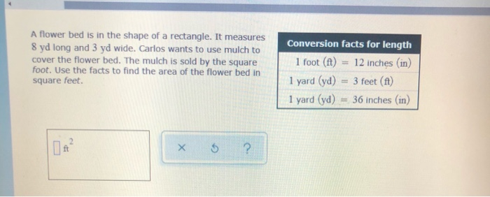 Solved A Flower Bed Is In The Shape Of A Rectangle It Chegg