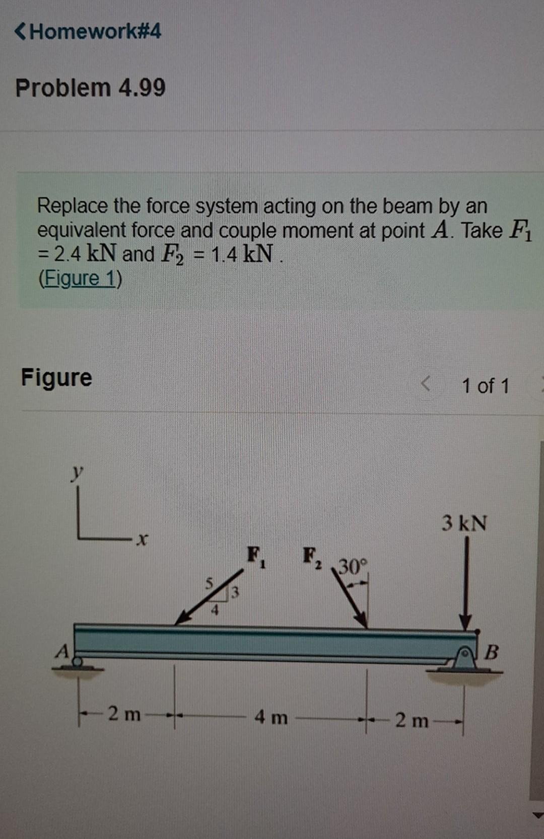 Solved Determine magnitude of resultant force Determine the | Chegg.com