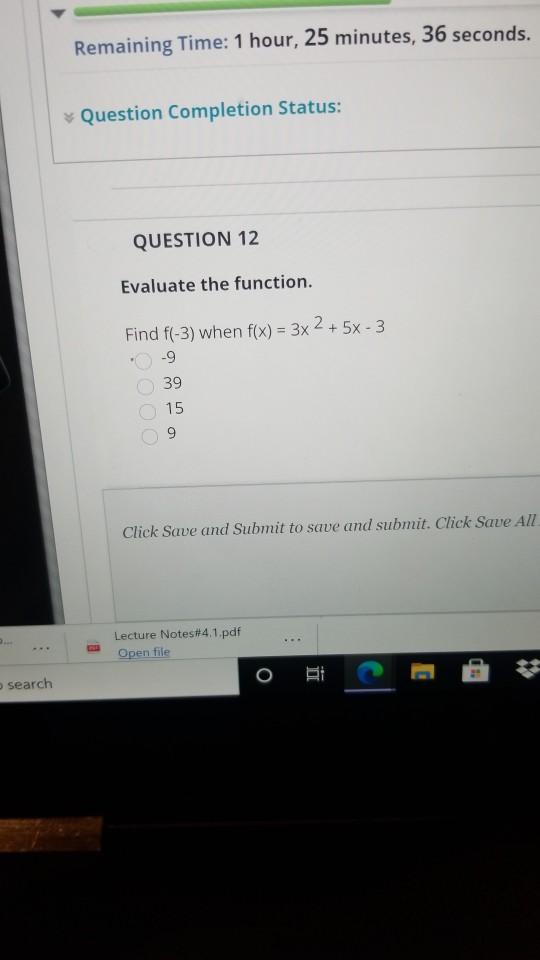 Solved Remaining Time: 1 hour, 25 minutes, 36 seconds. | Chegg.com