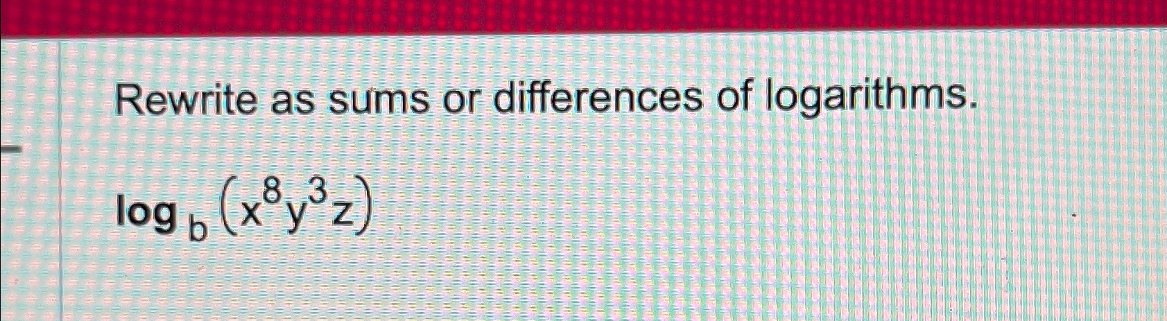 Solved Rewrite As Sums Or Differences Of 6294