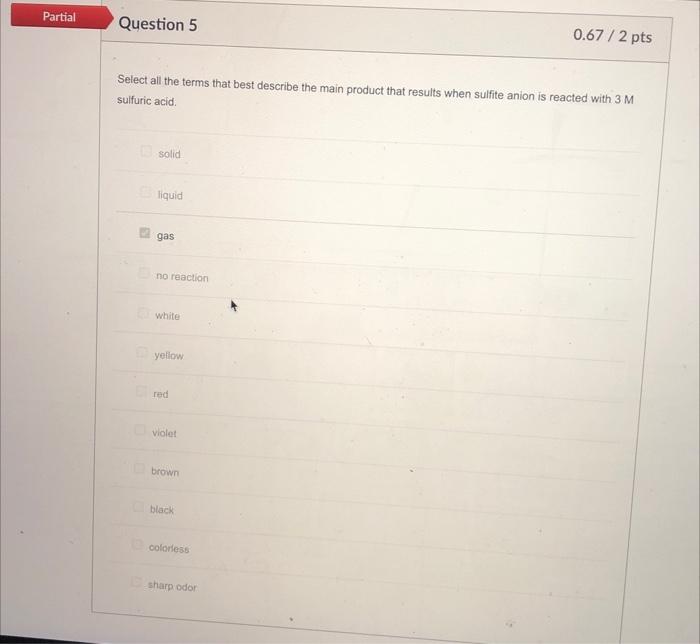 Solved Incorrect Question 3 Select all the terms that best | Chegg.com