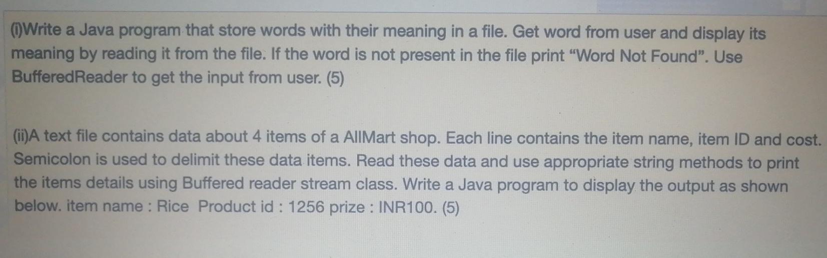 Solved Write a Java program that store words with their | Chegg.com