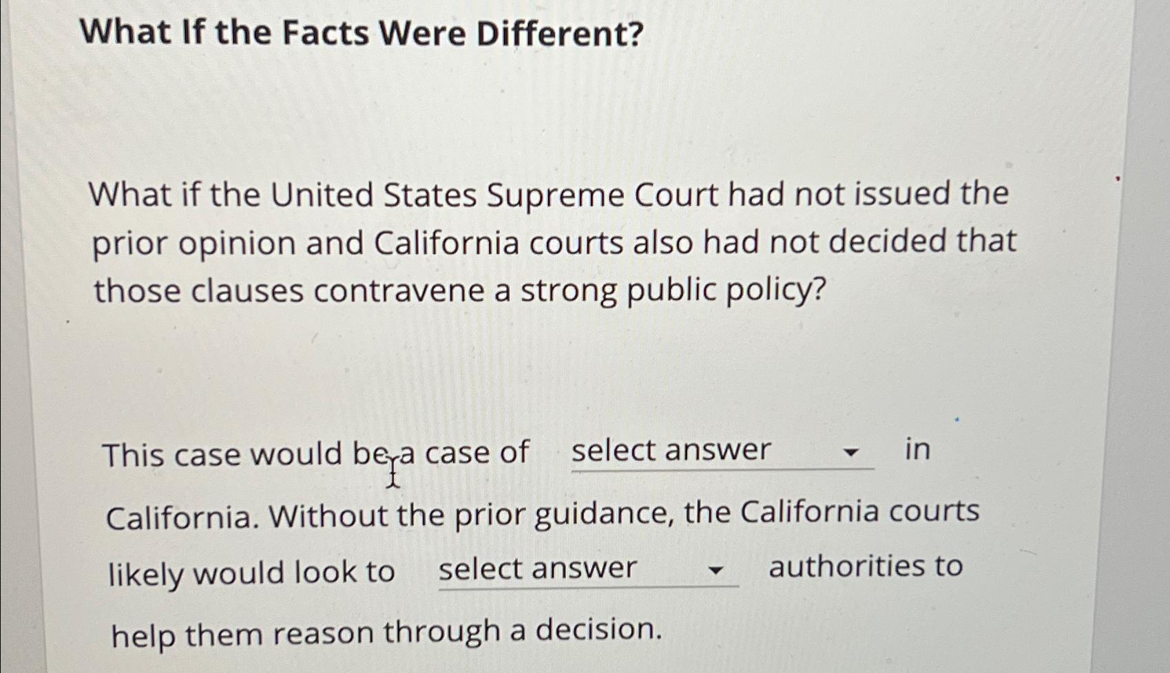 How does the supreme court select cases sale