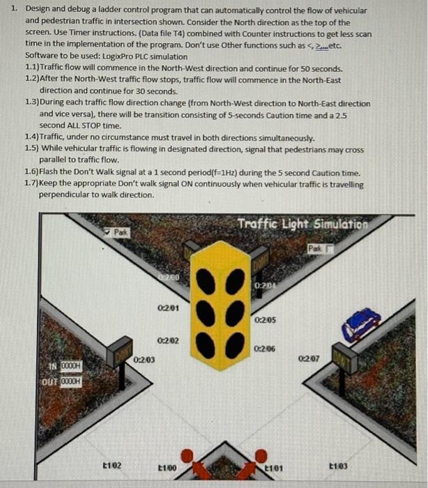 Solved Design and debug a ladder control program that can | Chegg.com