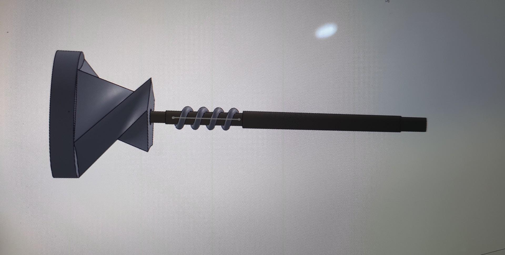 Solved using solidworks assembly I want to compress the | Chegg.com