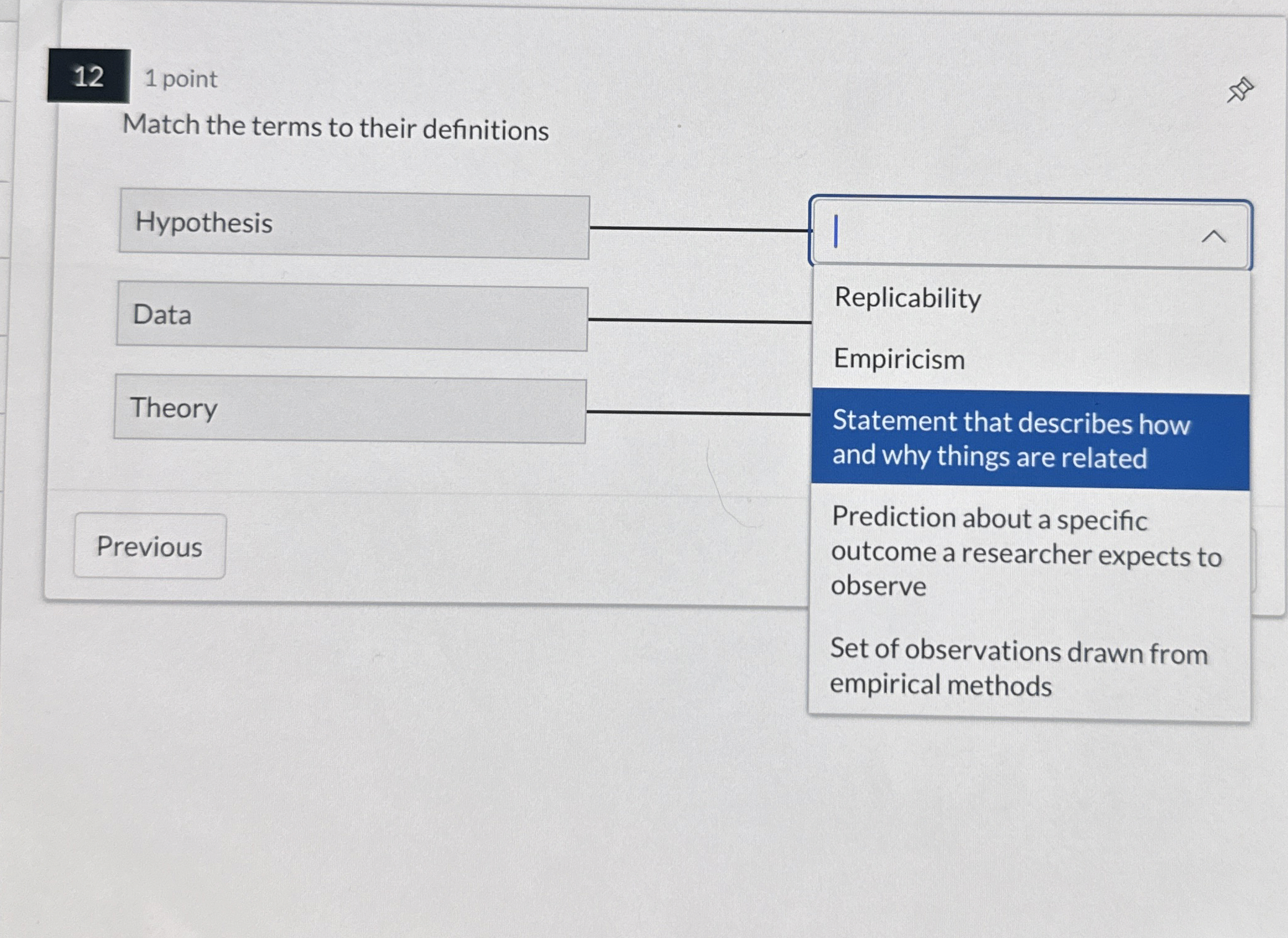 Solved Match the terms to their | Chegg.com