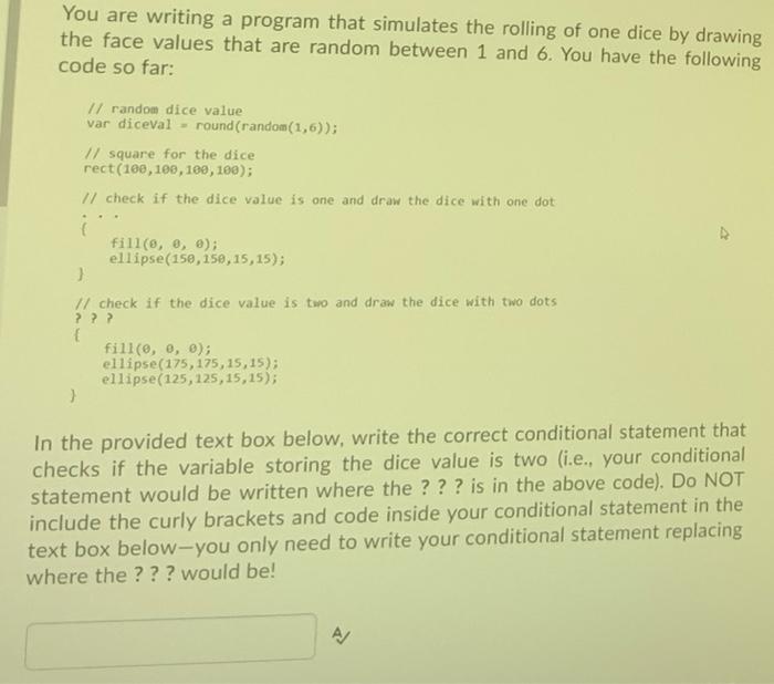 You are writing a program that simulates the rolling | Chegg.com