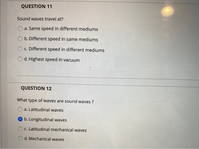 sound and light waves travel through different media at different speeds