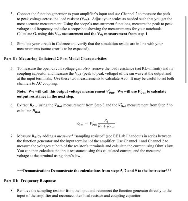 Common Drain Amplifier The Common Drain configuration