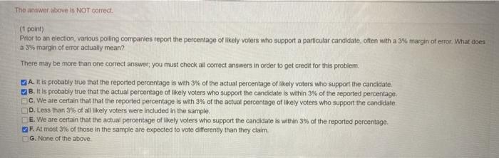 Solved The answer above is NOT correct (1 point) Prior to an | Chegg.com