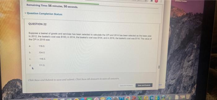 Solved Remaining Time: 57 minutes, 00 seconds. Question | Chegg.com