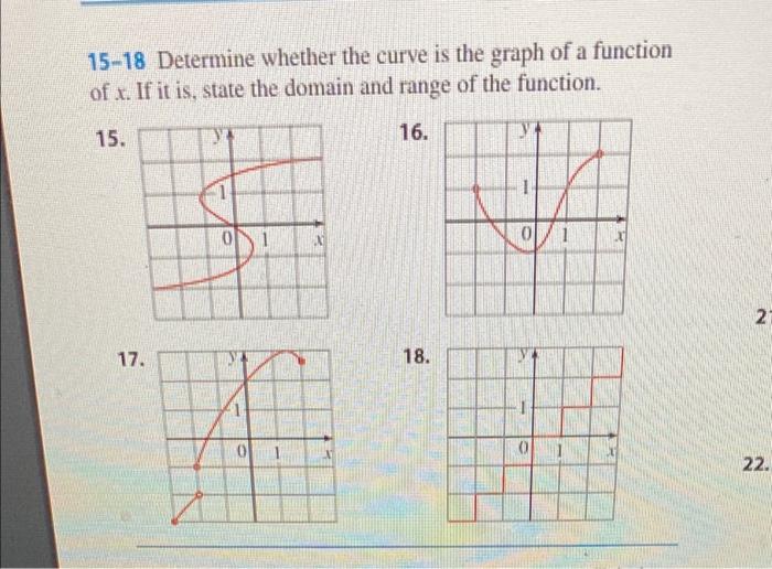 Solved 15-18 Determine whether the curve is the graph of a | Chegg.com