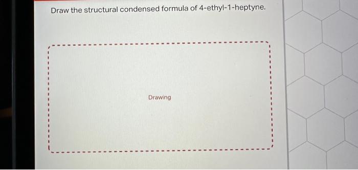Draw the structural condensed form of trans −4− | Chegg.com