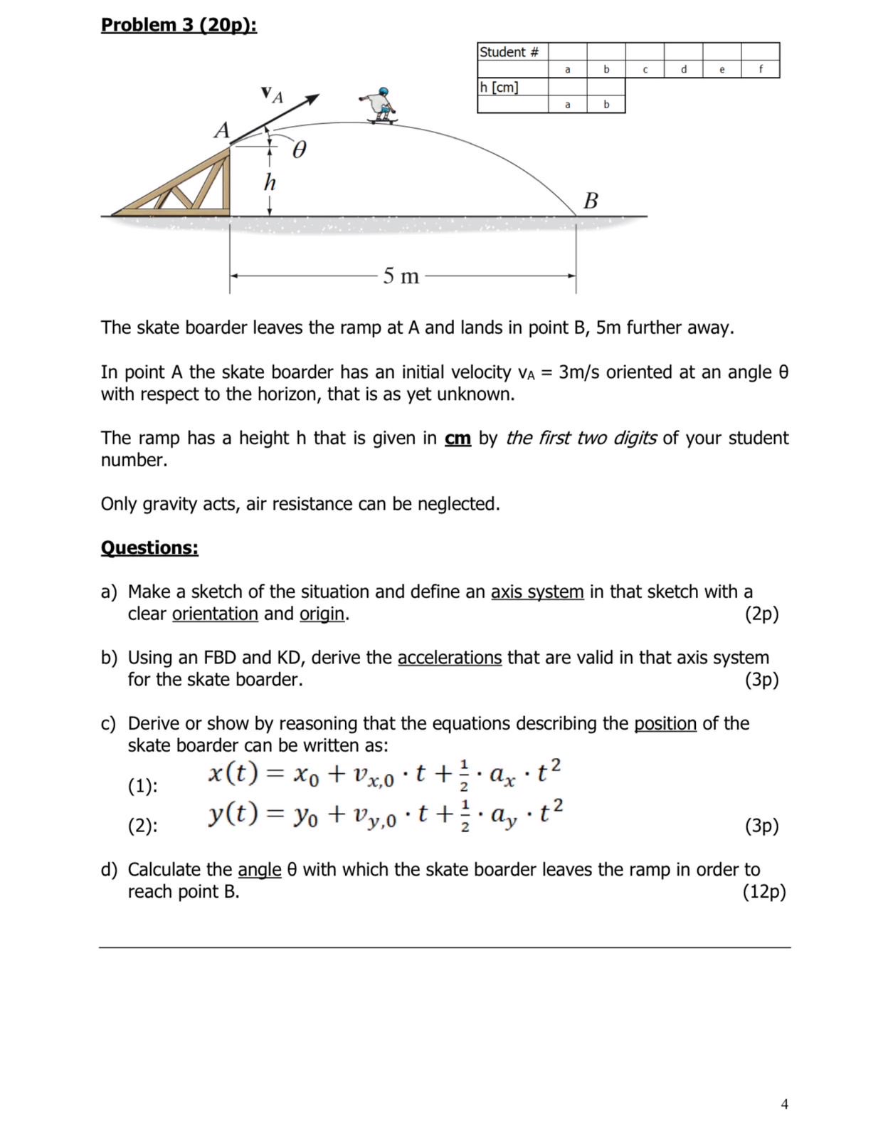 Problem 3 (20p):\table[[n+dotsdots+1,|||,],[,,]]The | Chegg.com