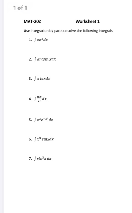 solved-1-of-1-mat-202-worksheet-1-use-integration-by-parts-chegg-com