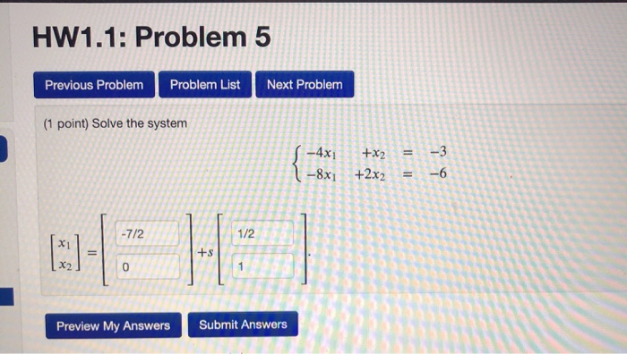 Solved HW1.1: Problem 5 Previous Problem Problem List Next | Chegg.com