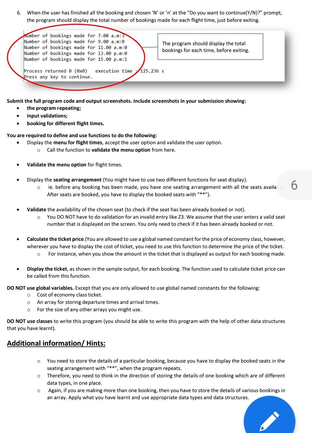 Solved Introduction You are required to write a program that | Chegg.com