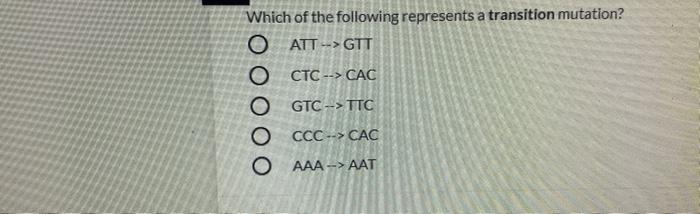 Solved Which of the following represents a transition | Chegg.com