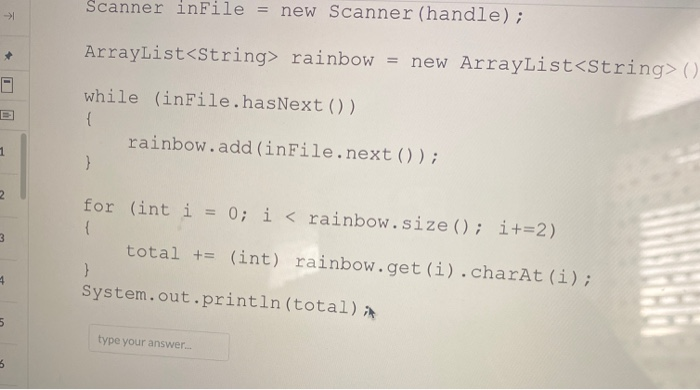Solved 23 5 points Given this code snippet, what will print | Chegg.com