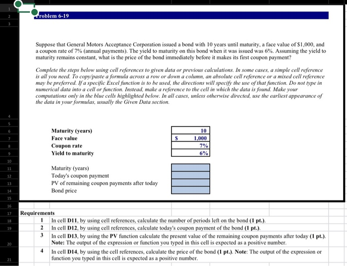 Solved Problem 619 Suppose that General Motors Acceptance