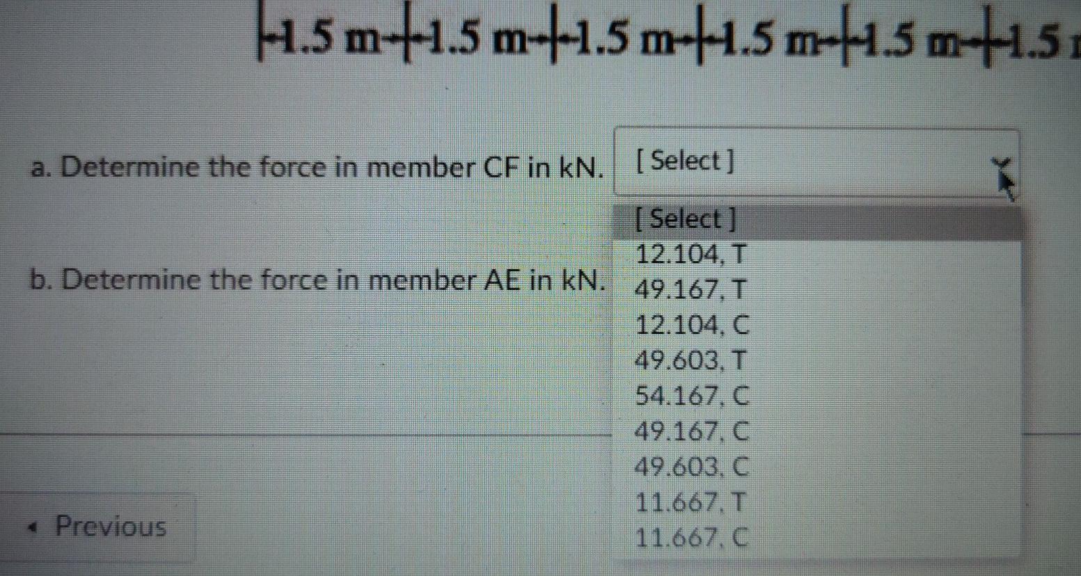 Solved Analyze The Truss Shown Below If V 28 Kn And H Chegg Com