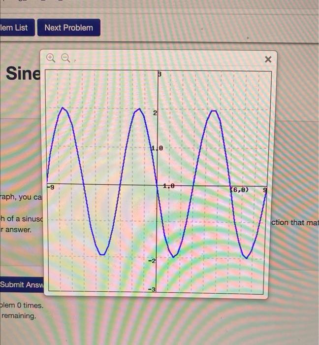 Solved 4.5 Graphing Sine And Cosine: Problem 2 ( 2 points) | Chegg.com