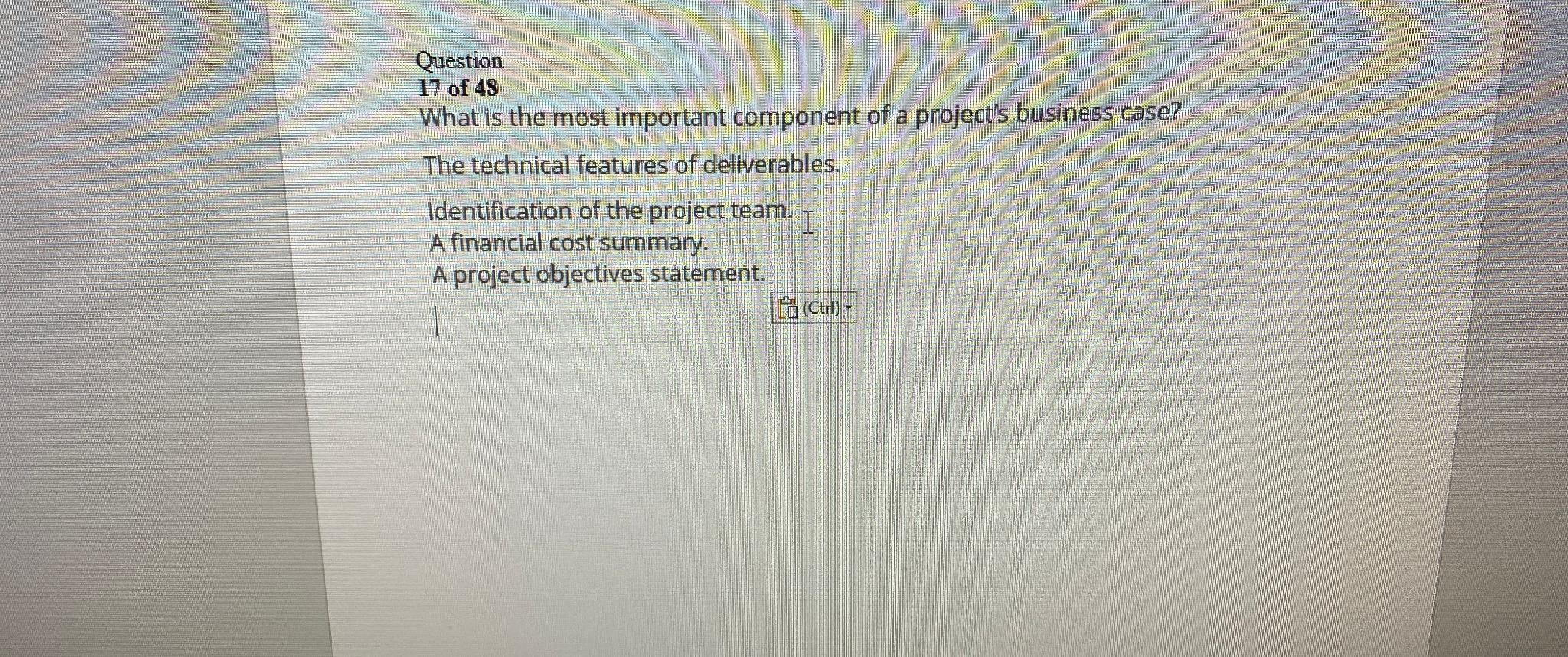 solved-question17-of-48what-is-the-most-important-component-chegg