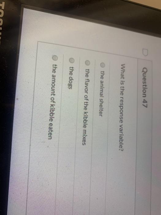 Solved lots Questions For questions 45 through the end of