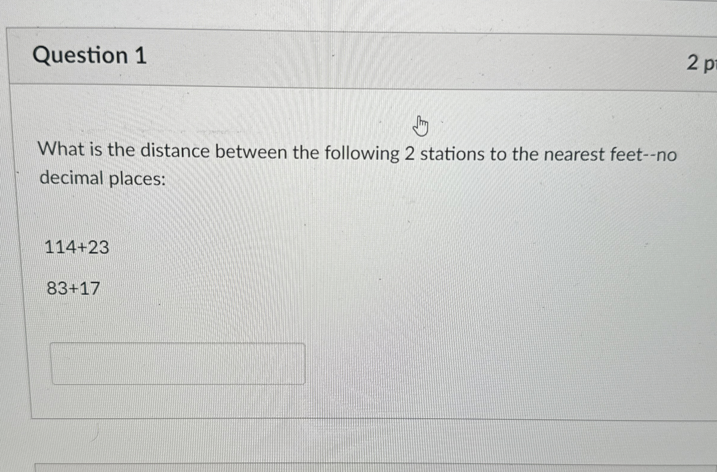 Solved Question 1What is the distance between the following | Chegg.com