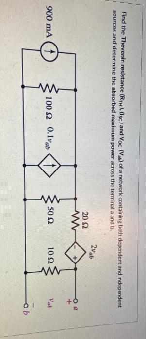 Solved Find the Thevenin resistance (RTH). (Isc) and Voc | Chegg.com