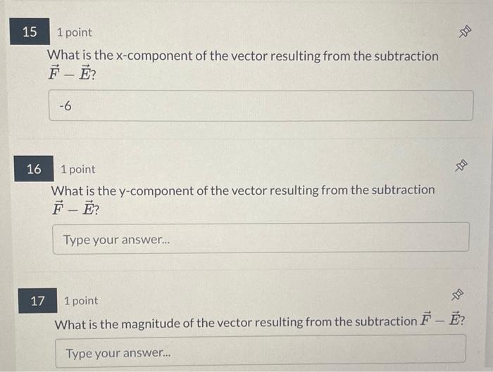 Solved For Which Of The Pairs Of Vectors A And B Does The | Chegg.com