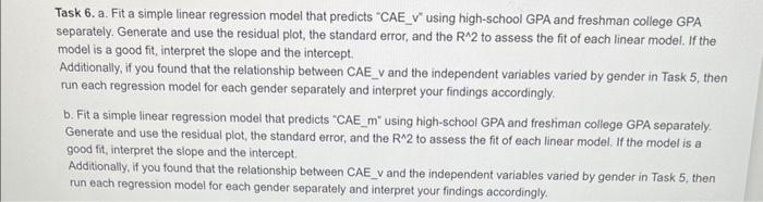 Solved the question is the first picture and the data is | Chegg.com