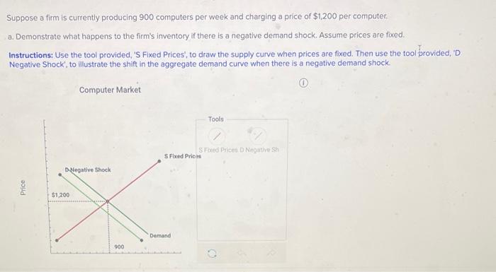 Solved Suppose a firm is currently producing 900 computers | Chegg.com