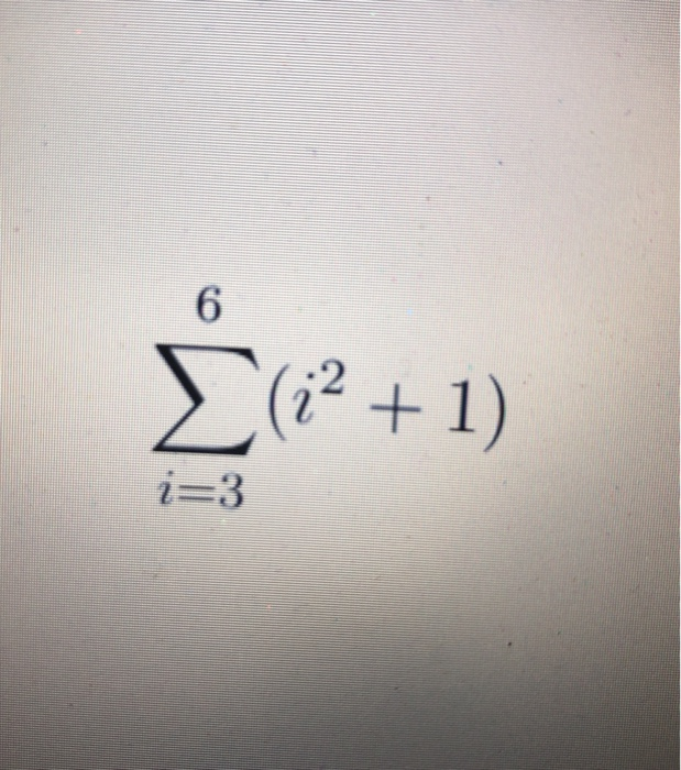 Solved Σ2 + 1) | Chegg.com