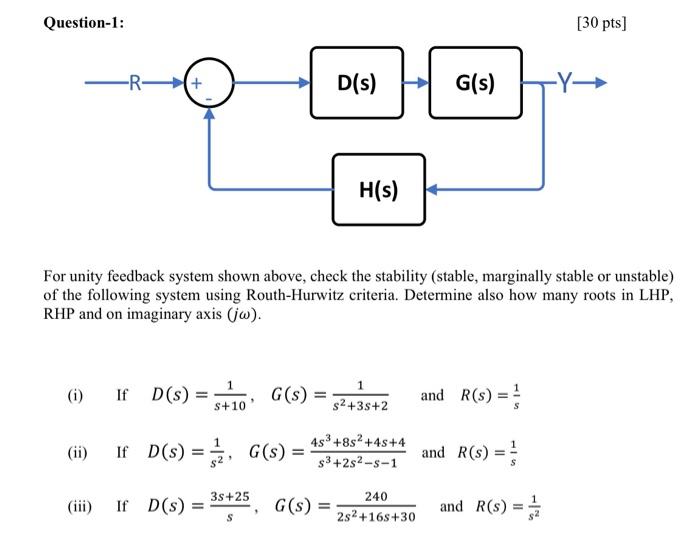 Solved System Modeling question. please show steps and write | Chegg.com