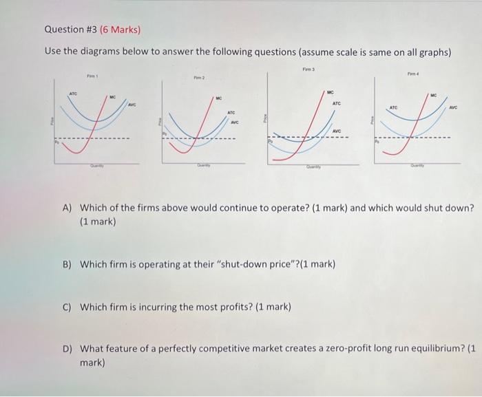Solved Question #3 (6 Marks) Use the diagrams below to | Chegg.com