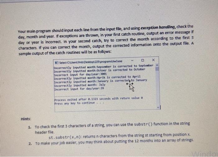 Solved Write a CH+ program to find and if possible correct | Chegg.com