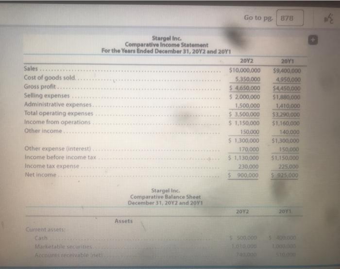Solved PR 174B Measures of liquidity, solvency and