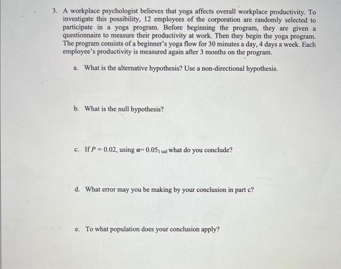 Solved Assume we have conducted an experiment to test the | Chegg.com